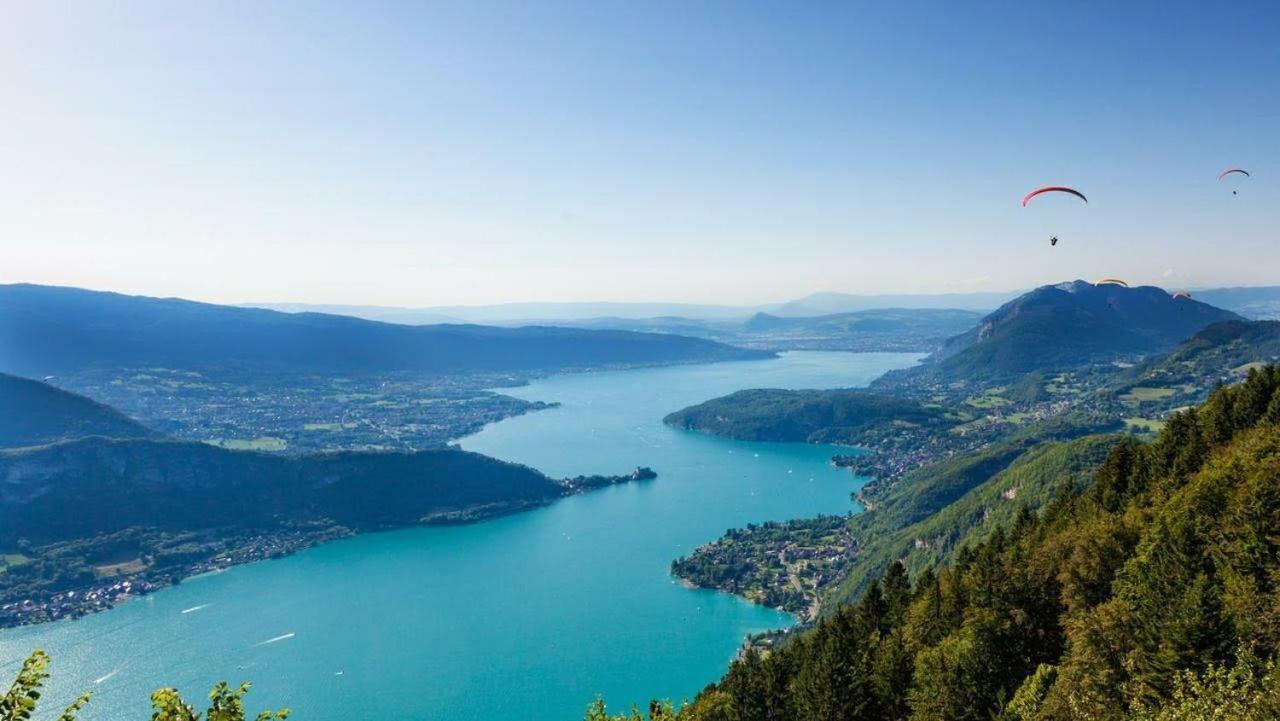 La Costiere Du Lac - Annecy - Vieille Ville, Plage, Garage Exteriör bild